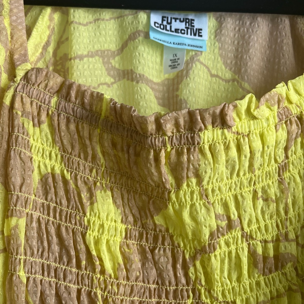 Future Collective yellow top